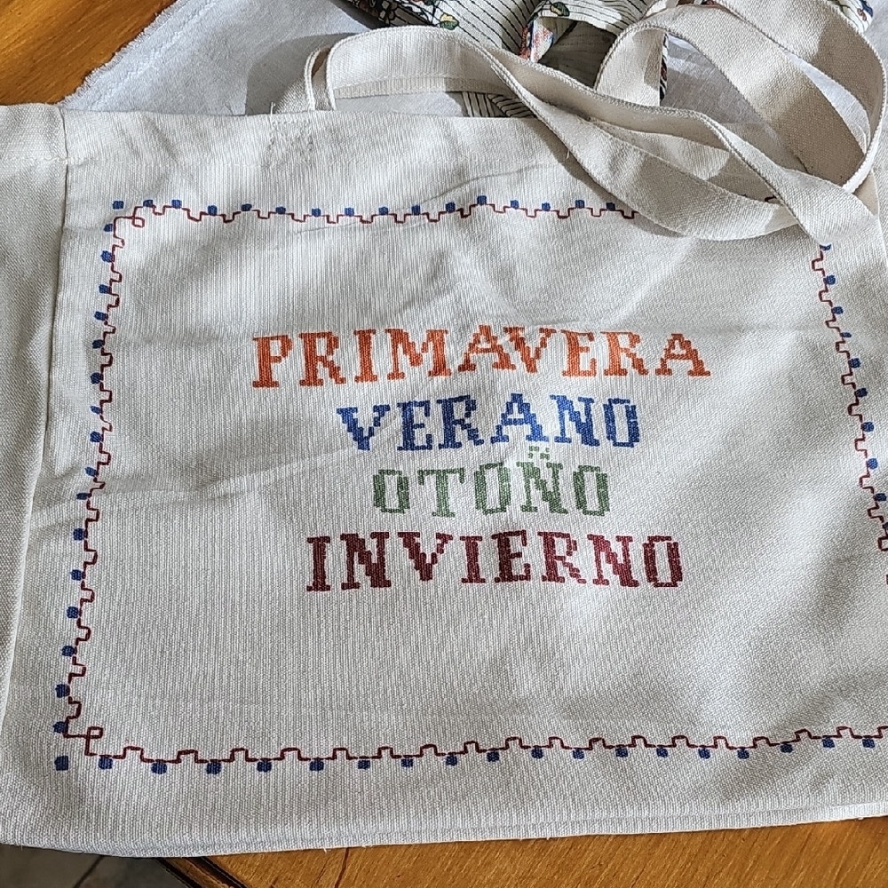 Sezane x Lucia Vergara Tote Bag NWOT